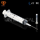  3 Parts Eo Sterile Disposable Medical Plastic Syringe with Needle with All Sizes Approved ISO and CE and SGS