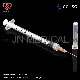 CE Approved All Sizes Medical Sterile Luer Lock Disposable Injection Plastic Syringe