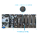  Wholesale Price 50mm Gaming Desktop Computer Motherboard ATX Intel CPU 1037 Support 8GPU Mainboard