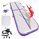 Purple Gymnastics Air Track Tumbling Mat Yoga Mat Inflatable