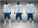 2019 White Long Sleeve Soccer Uniforms manufacturer