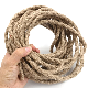  3 Strand 6mm Twisted Hemp Manila Jute Packaging Rope