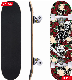  High Quality 100% Canadian Maple Wood Double Kick Skateboard
