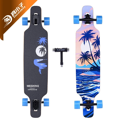 31′ ′ X 8" PRO Complete Skateboard 7 Layer Canadian Maple Skateboard Deck Outdoors