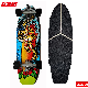 32 10inch Land Surfboard Surf Skate Skateboard Deck 7ly Custom Cruiser Skateboard manufacturer