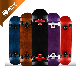 Wholesale Professional 7ply Canadian Maple Hard Wood Double Kick Skateboard manufacturer