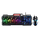  Waterproof USB 104 Keys LED Backlit Computer Gaming Keyboard and Mouse Combos