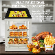  Heated Display Cabinet Pie Warmer Hot Food Showcase Fried Chicken Food Display Warmerbinet