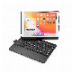  Smart Metal Case 360degree Wireless Keyboard for iPad (F102AT Black)
