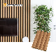  Interior Decoration Wood Texture Tongue and Groove Strip Wave Insoul WPC PVC Wall Board