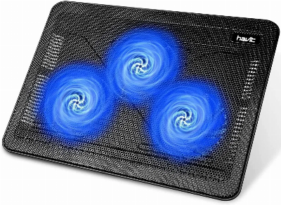 15.6"-17" Laptop Cooler Cooling Pad Slim Portable USB Powered with 3 Fans