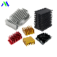  High Precision Custom 6000 Series Aluminum Heat Sink Black Anodized Aluminum Extrusion Heatsink