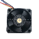  Nidec Ultraflow W40s12bub5-07 12V 0.53A 4028 4cm Cooling Fan for Server