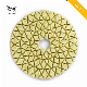  Diamond Hybrid Polishing Pad Dry and Wet Flexible Diamond for Stone Marble Granite Concrete Yellow White