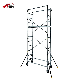 Movable Q345 Galvanized Steel Scaffolding System Platform Frame Scaffold with Wheels