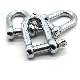  Hot Dipped Galvanized Bolt Type Forged D Shackle Bow Hook Rigging