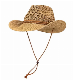  Unisex Eco Friendly Beach Shapeable Knitted Handmade Western Paper Straw Cowboy Hat