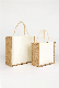  Eco-Friendly Handle Tote Bag Durable Shopping Bag Reusable Canvas & Flax Bag