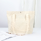  OEM/ODM Blank White Large Cotton Canvas Handbag Daily Life Linen Tote Bag