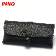  Inno-R017 2022 New Design Ready Stock Cheap Black and White PVC Leather Box Nail Buckle Soft Storage Bag, Logo Can Be Printed