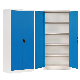 Modern 2 Door Lockable Office Steel Cabinet Metal Warehouse Storage Cabinet