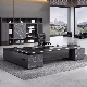  CEO Luxury Modern Office Table Executive Office Desk, Commercial Office Furniture