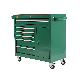 Six Drawers Tool Truck With Side Cabinet