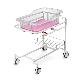  Hot Sale Hospital Movable Two Layes Pediatric Baby Cot Bed Crib