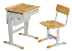  School Ladder Classroom Student Study Child Educational Furniture Adjustbale Table Desk Wooden Steel Seating College University Auditorium Train Desk Seat Chair