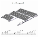  Solar Power System Ballasted Aluminium Bracket Structures Solar Racking Flat Roof Solar Mounting