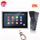 Touch Screen HD 10 Inches Interphone Home Security Video Door Phone Intercom Video Door Phone Doorbell Wired Video Intercom Monitor