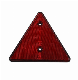  160mm Plastic Triangle Red Amber Reflex Reflector Kc204