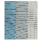  Leenol -15600tc 63% Polyester ESD Anti-Static Silk Twill Fabric 1cm Grid for Clothes