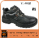  Hot Seling Lace-up Buffalo Leather Steel Toe Working Shoes