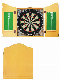  MDF with Oak Laminate Dartboard Cabinet