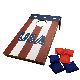  Moisture Resistant Portable American Flag Corn Hole Bean Bag Toss Game Set