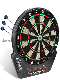 Electronic Dart Board Digital Soft Tip Dart Boards Dartboard Set 13.5” Target Area 27 Games and 243 Variants with 12PCS 18g Darts 4 LED Displays 100 Tips