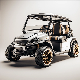 48/72V Exclusive Style Modern Fashion 2023 Brand New Design 4 Seat Sightseeing Bus Club Cart Electric Golf Buggy Hunting Cart with CE DOT manufacturer