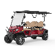 Hotel Beach Luxury 4 Passenger Golf Cart Lithium Battery Club Car 4 Wheels Electric Golf Cart