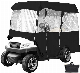 Waterproof Universal Golf Cart Cover Extended Roof Dry - Fit 4 Passenger Slip