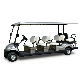  8 Seats Mini Sightseeing Car 48V System Electric Golf Buggy Cart