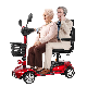 Four Wheel Handicap Vehicle Foldable Power Chair Large Disabled Electric Mobility Scooter