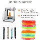  Plastic for 3D Pen 10 Meter PLA 1.75mm 3D Printer Filament Printing Materials Extruder Accessories Parts Transparent White Wood