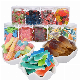  OEM Custom Service Ice Cream Fruits Flavor Jelly Bean Soft Candies Sour Sugary