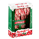 Sweet Fruity Christmas Red and White Hard Candy Cane