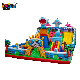 Hot Amusement Park Ocean Shark Jumping Animal Castle Combo Toy Inflatable Bouncer manufacturer