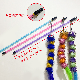  Wholesale Cat Stickers Interactive Feather Toy Multicolor Cat Teaser Pet Tail Shape Cat Toys Stick Feather