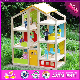 2016 Wholesale Wooden Kids Doll House, DIY Wooden Kids Doll House, Most Popular Wooden Kids Doll House W06A155