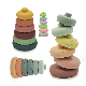 Silicone Stacking Building Blocks Baby Toy, Safe Teething Chewing Toys