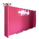  Tianyu Pink Rectangle Exhibition Design Custom Trade Show Booth
